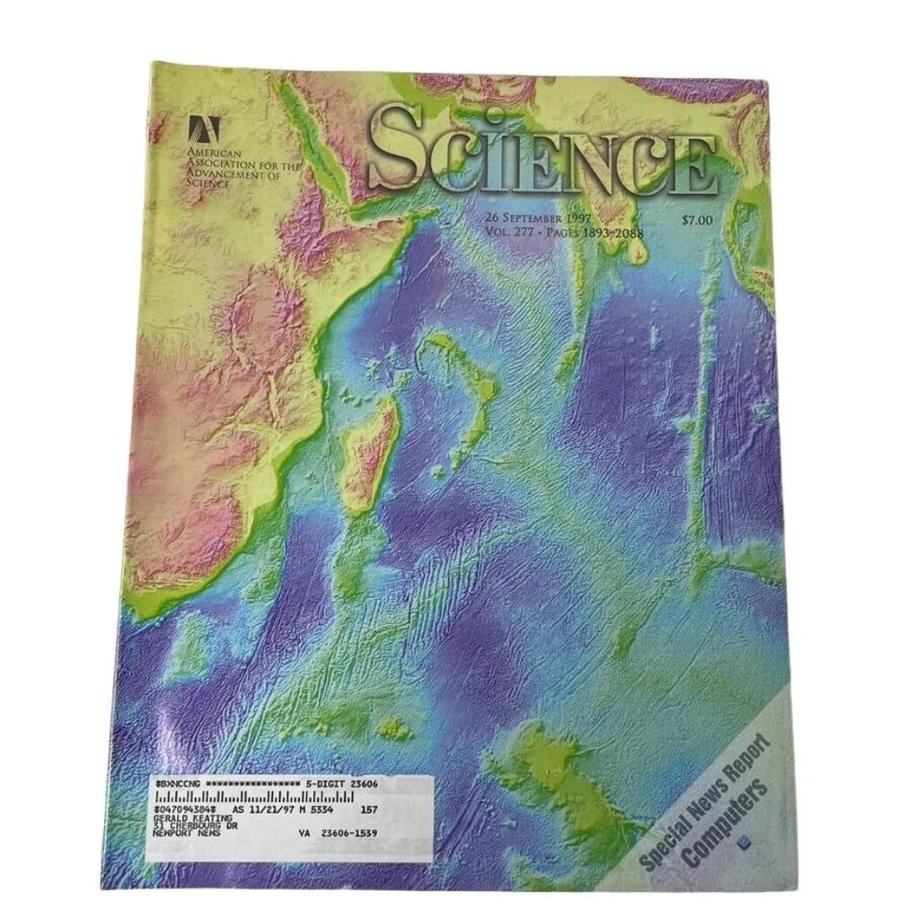 AAAS Science Magazine u Vol 277 No 5334 September 26 1997